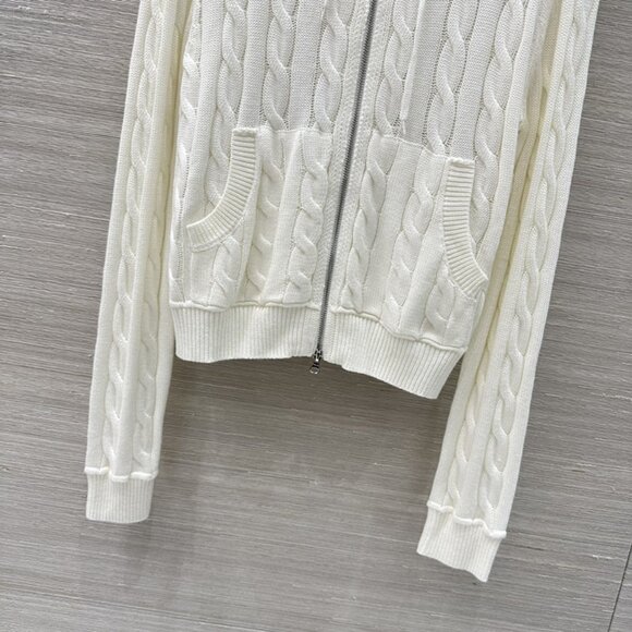 Ralph Lauren Knit Hooded Cardigan - Picture 5 of 8